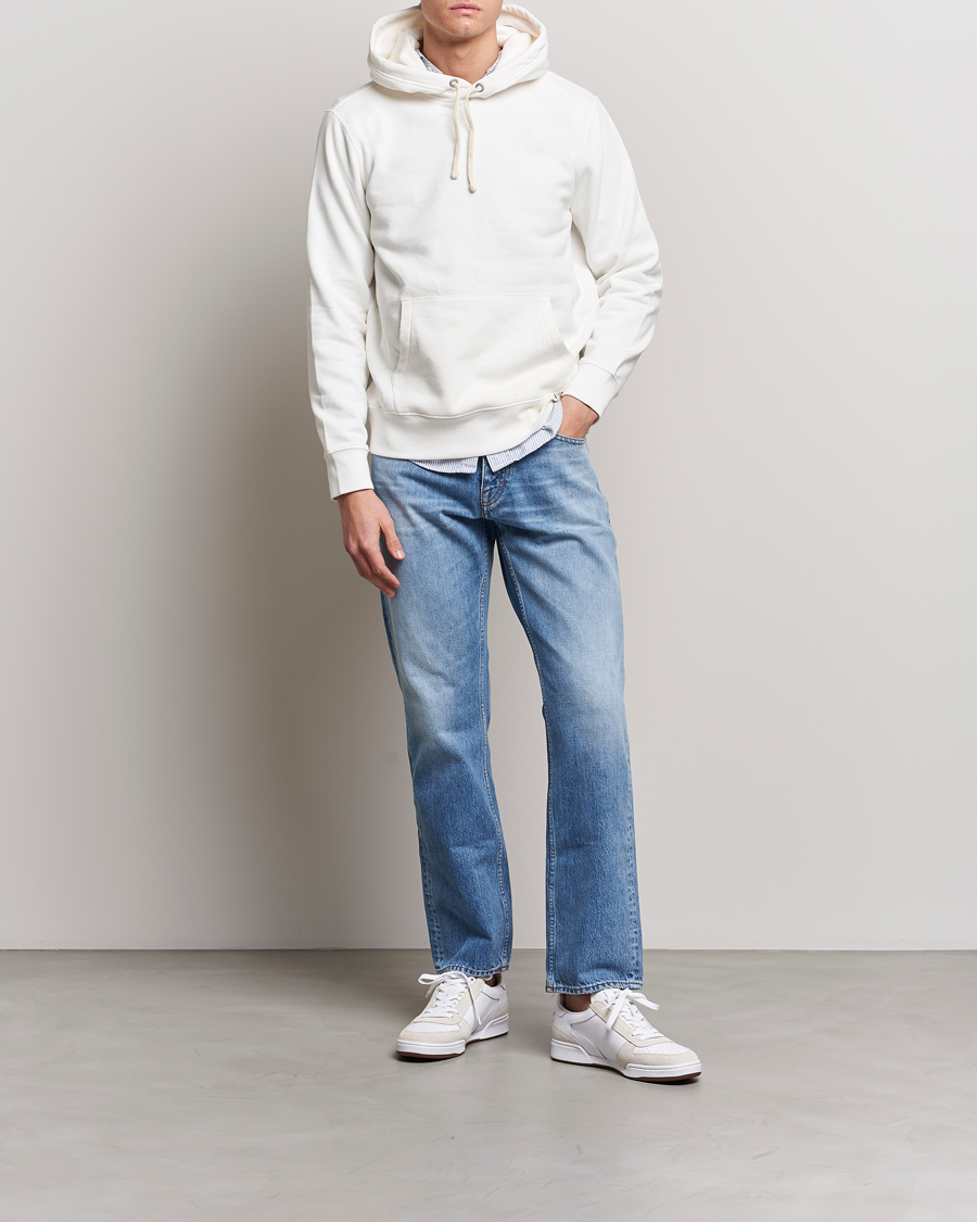 Men | Sweaters & Knitwear | Polo Ralph Lauren | Vintage Fleece Hoodie Deckwash White