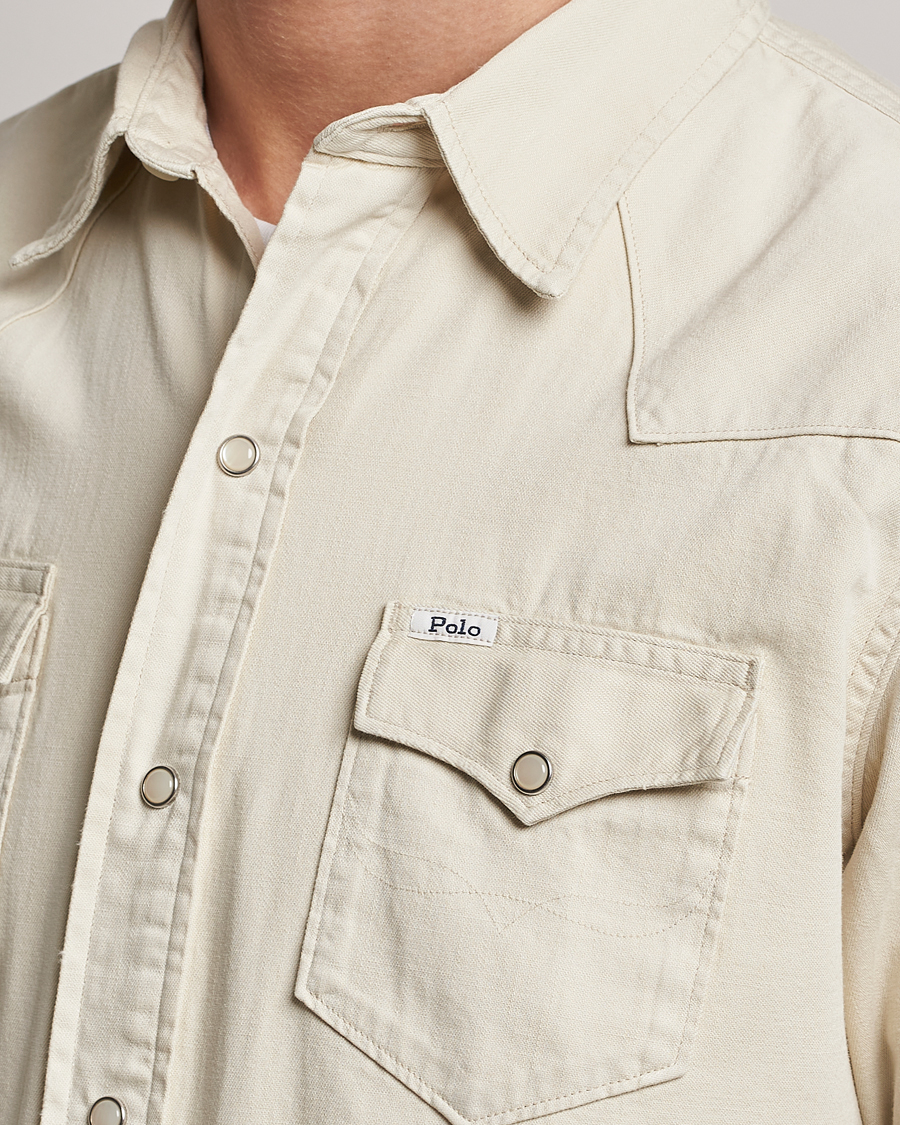 Men | Shirts | Polo Ralph Lauren | Western Denim Shirt Basic Sand