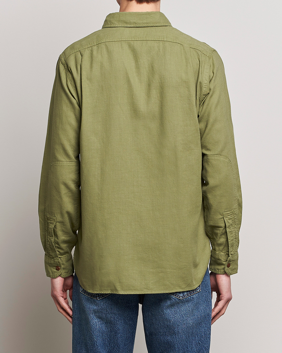 Men | Shirts | Polo Ralph Lauren | Cotton Overshirt Sage Olive