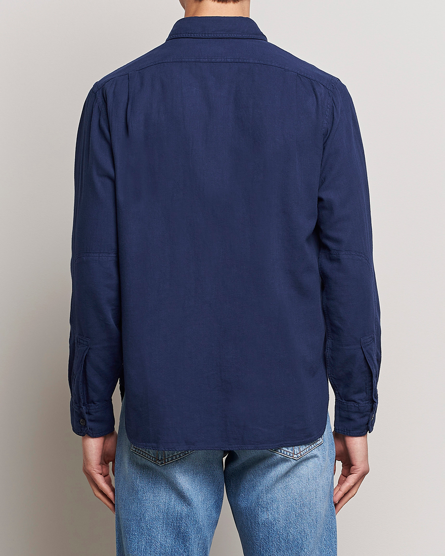 Men | Shirts | Polo Ralph Lauren | Cotton Overshirt Newport Navy