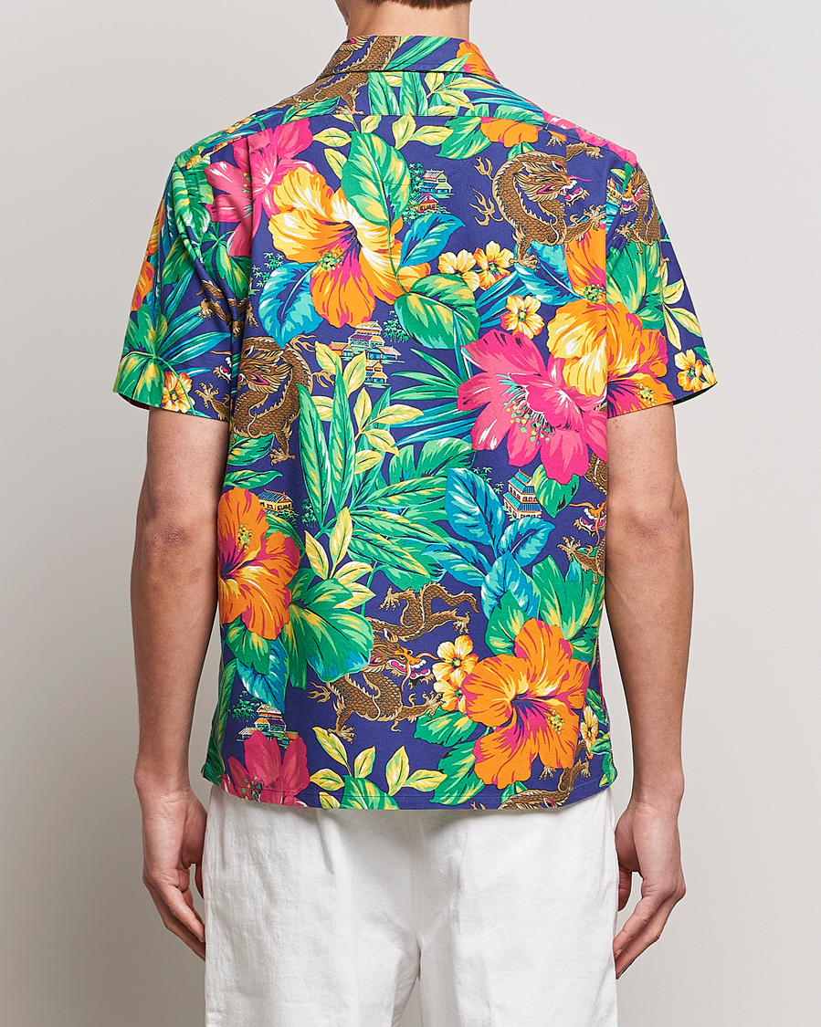 Men | Shirts | Polo Ralph Lauren | Printed Flower Short Sleeve Shirt Tropical