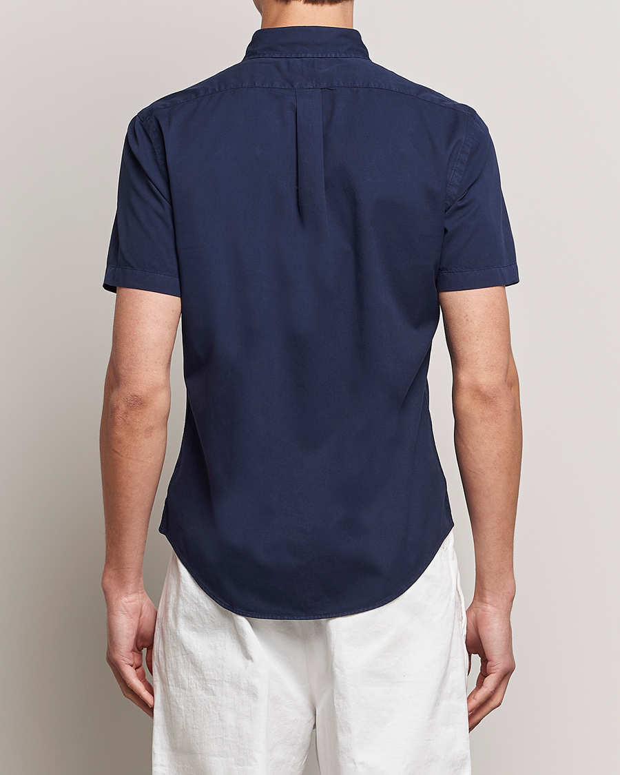 Men | Shirts | Polo Ralph Lauren | Twill Short Sleeve Shirt Newport Navy