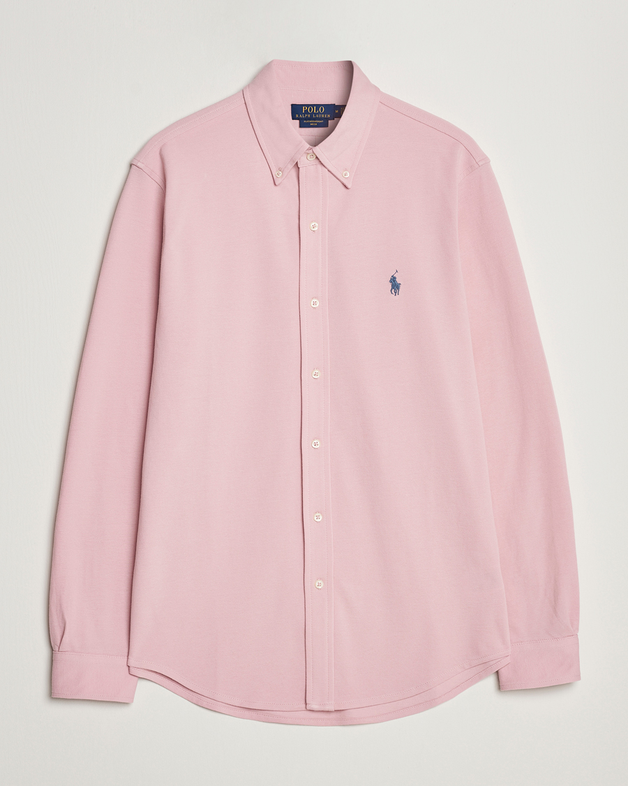 Men | Polo Shirts | Polo Ralph Lauren | Featherweight Shirt Chino Pink