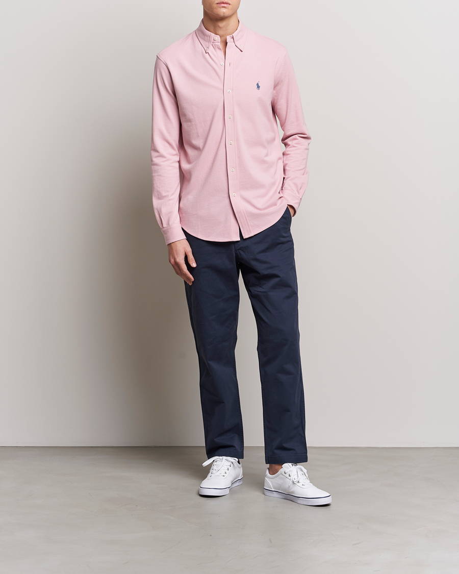 Men | Shirts | Polo Ralph Lauren | Featherweight Shirt Chino Pink