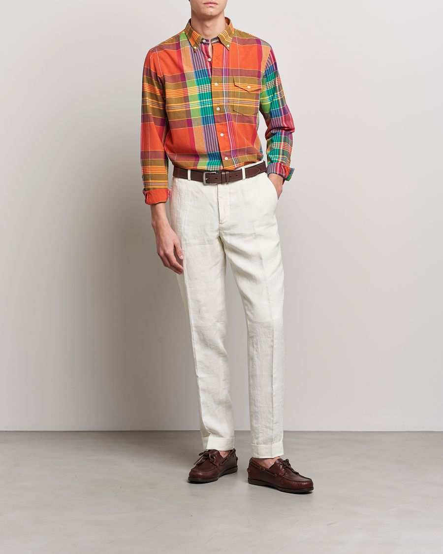 Men | Shirts | Polo Ralph Lauren | Classic Fit Checked Madras Shirt Multi