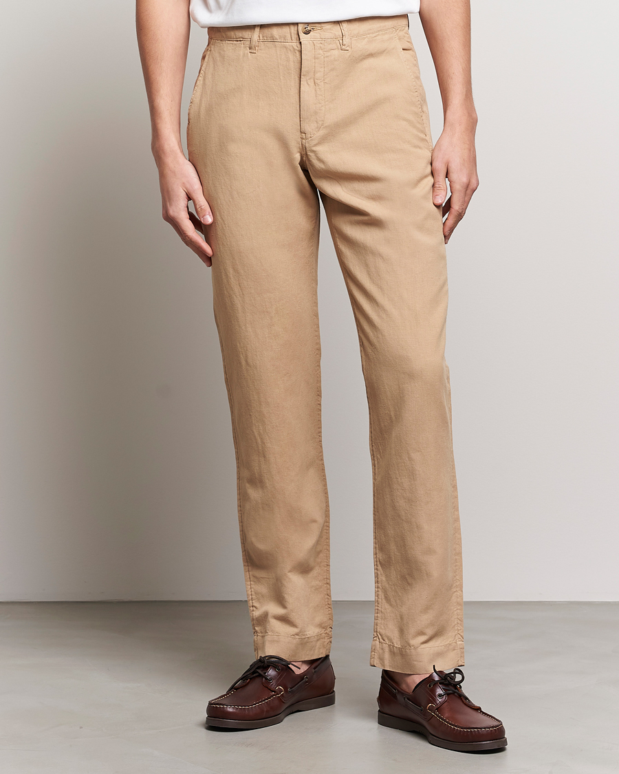 Men |  | Polo Ralph Lauren | Cotton/Linen Bedford Chinos Vintage Khaki