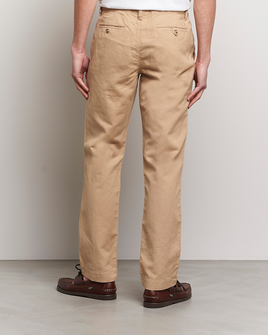 Men | Trousers | Polo Ralph Lauren | Cotton/Linen Bedford Chinos Vintage Khaki
