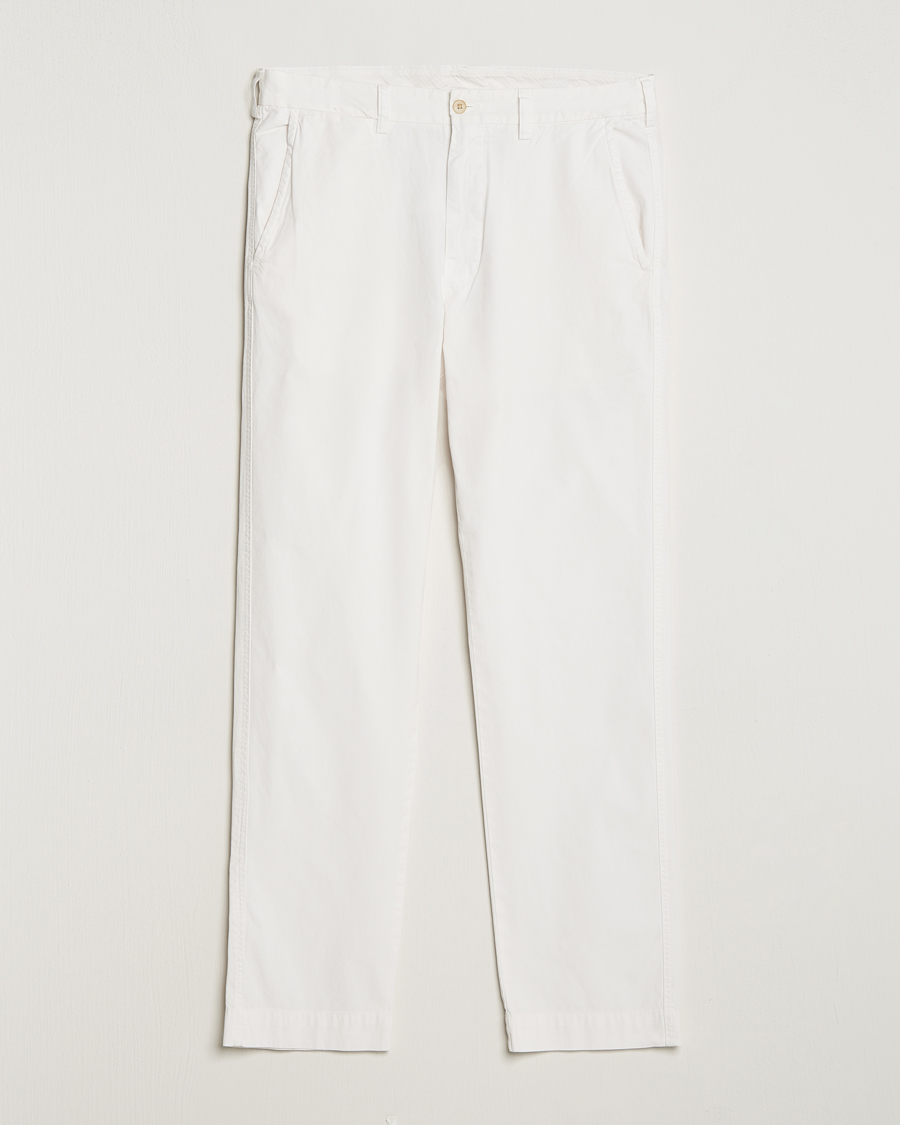 Polo Ralph Lauren Cotton/Linen Bedford Chinos Deckwash White at ...