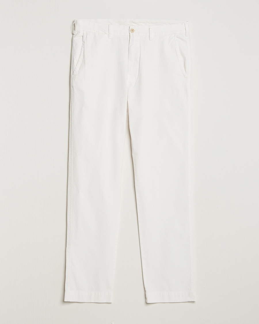 Men | Trousers | Polo Ralph Lauren | Salinger Twill Pants Deckwash White