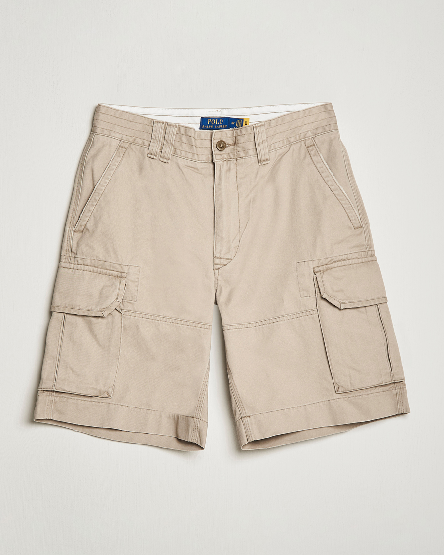 Men | Cargo Shorts | Polo Ralph Lauren | Twill Cargo Shorts Hudson Tan