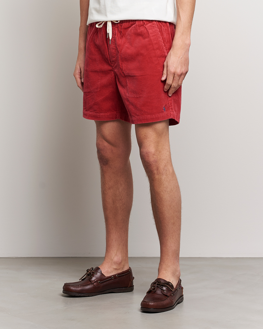 Men | Shorts | Polo Ralph Lauren | Prepster Corduroy Drawstring Shorts Chili Pepper