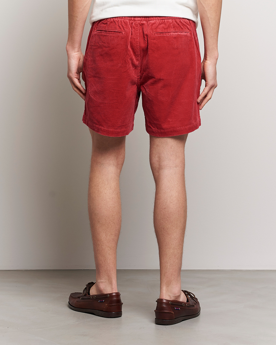 Men | Shorts | Polo Ralph Lauren | Prepster Corduroy Drawstring Shorts Chili Pepper
