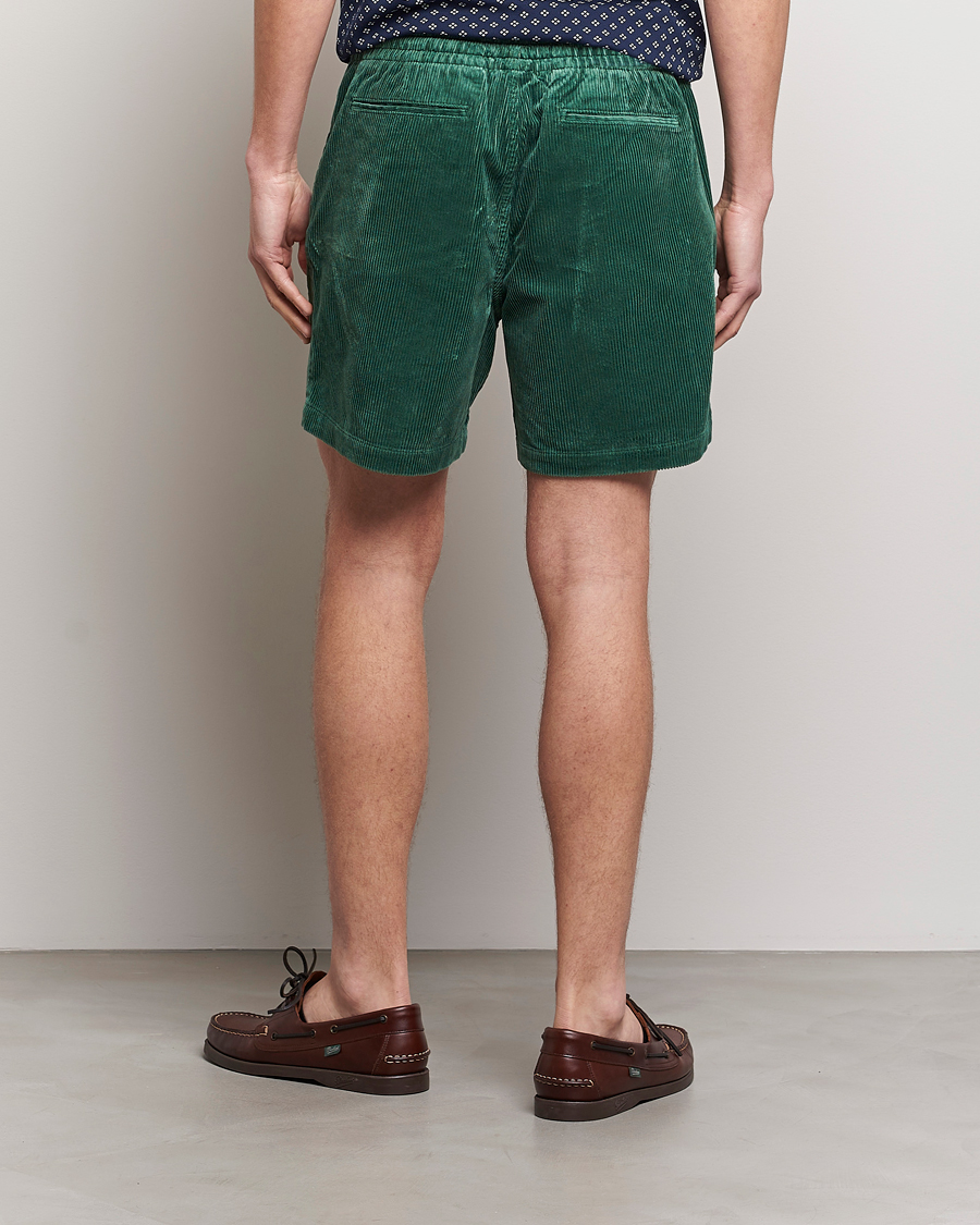 Men | Shorts | Polo Ralph Lauren | Prepster Corduroy Drawstring Shorts Washed Forest