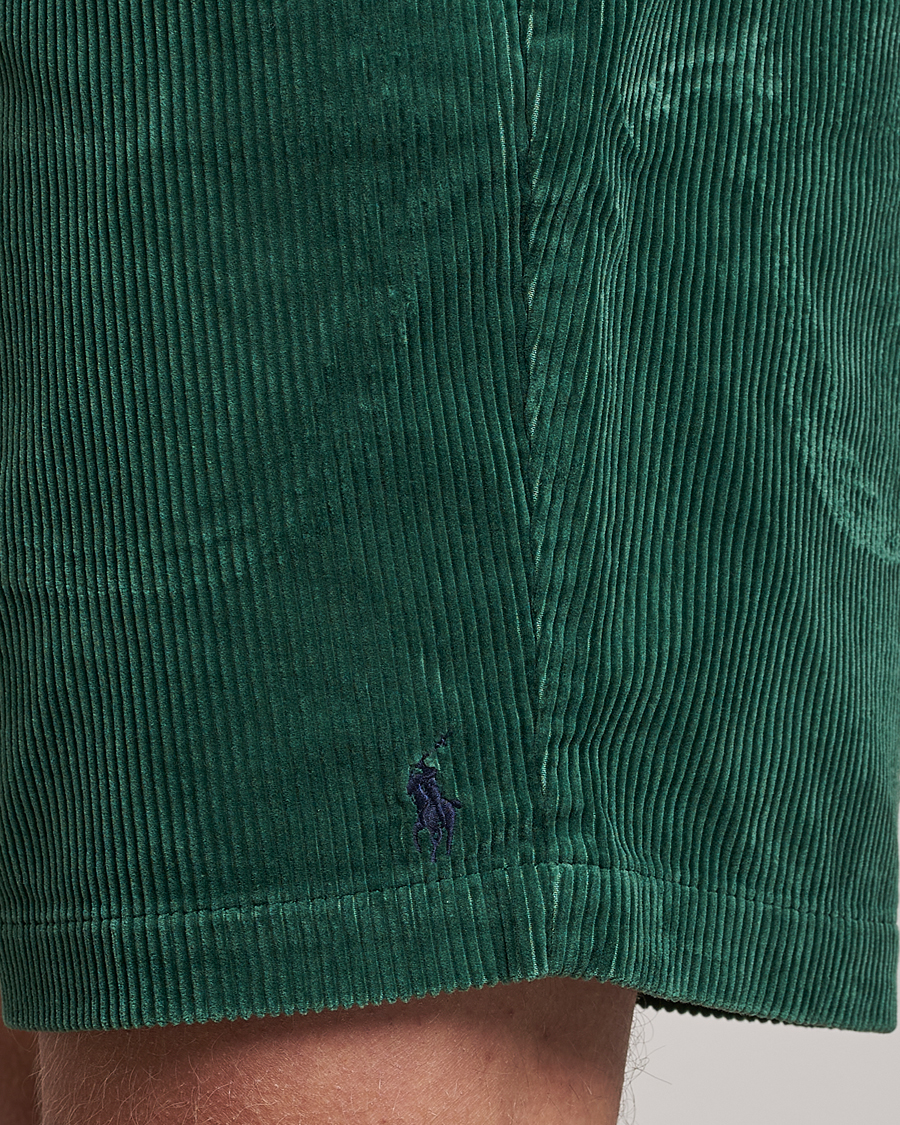 Men | Shorts | Polo Ralph Lauren | Prepster Corduroy Drawstring Shorts Washed Forest