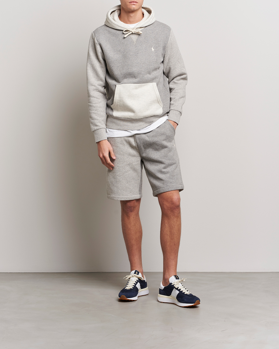 Men | Shorts | Polo Ralph Lauren | RL Fleece Colorblocked Sweatshorts Heather Multi