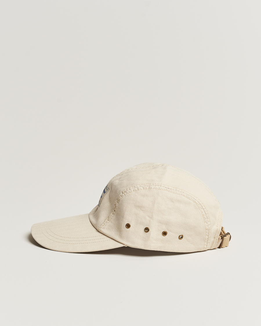 Men | Polo Ralph Lauren 4 Panel Herringbone Twill Cap English Cream | Polo Ralph Lauren | 4 Panel Herringbone Twill Cap English Cream