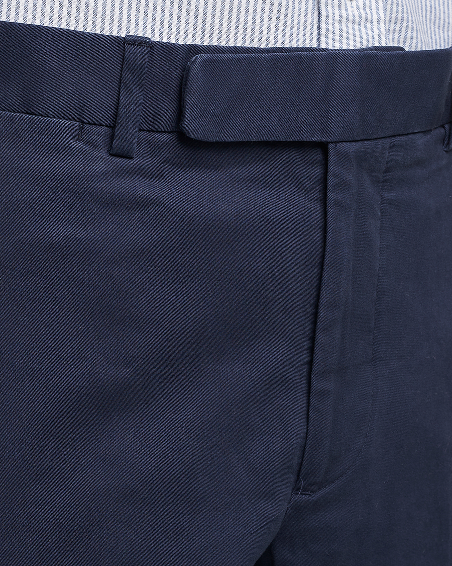 Men | Trousers | Polo Ralph Lauren | Cotton Stretch Trousers Nautical Ink