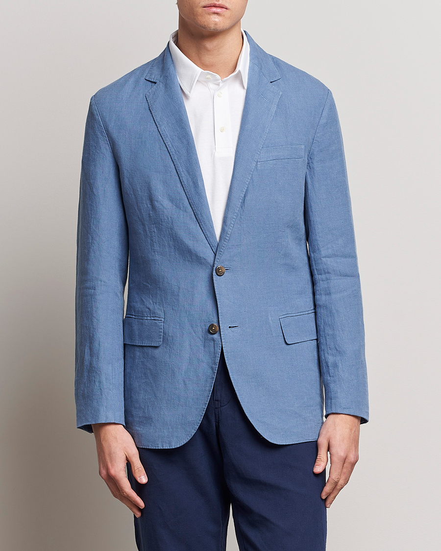 Men |  | Polo Ralph Lauren | Linen Sportcoat Carson Blue