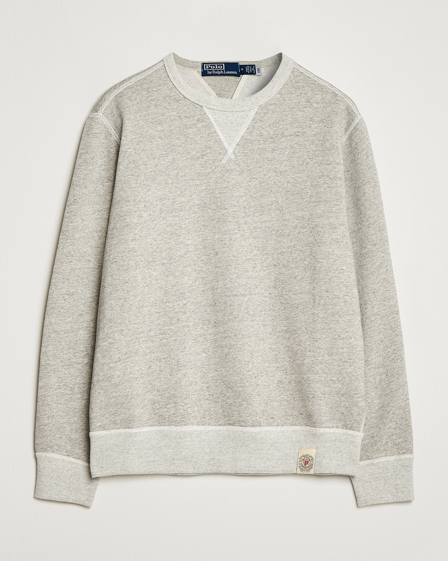 Men | Sweaters & Knitwear | Polo Ralph Lauren | Vintage Fleece Crew Neck Sweatshirt Loft Heather