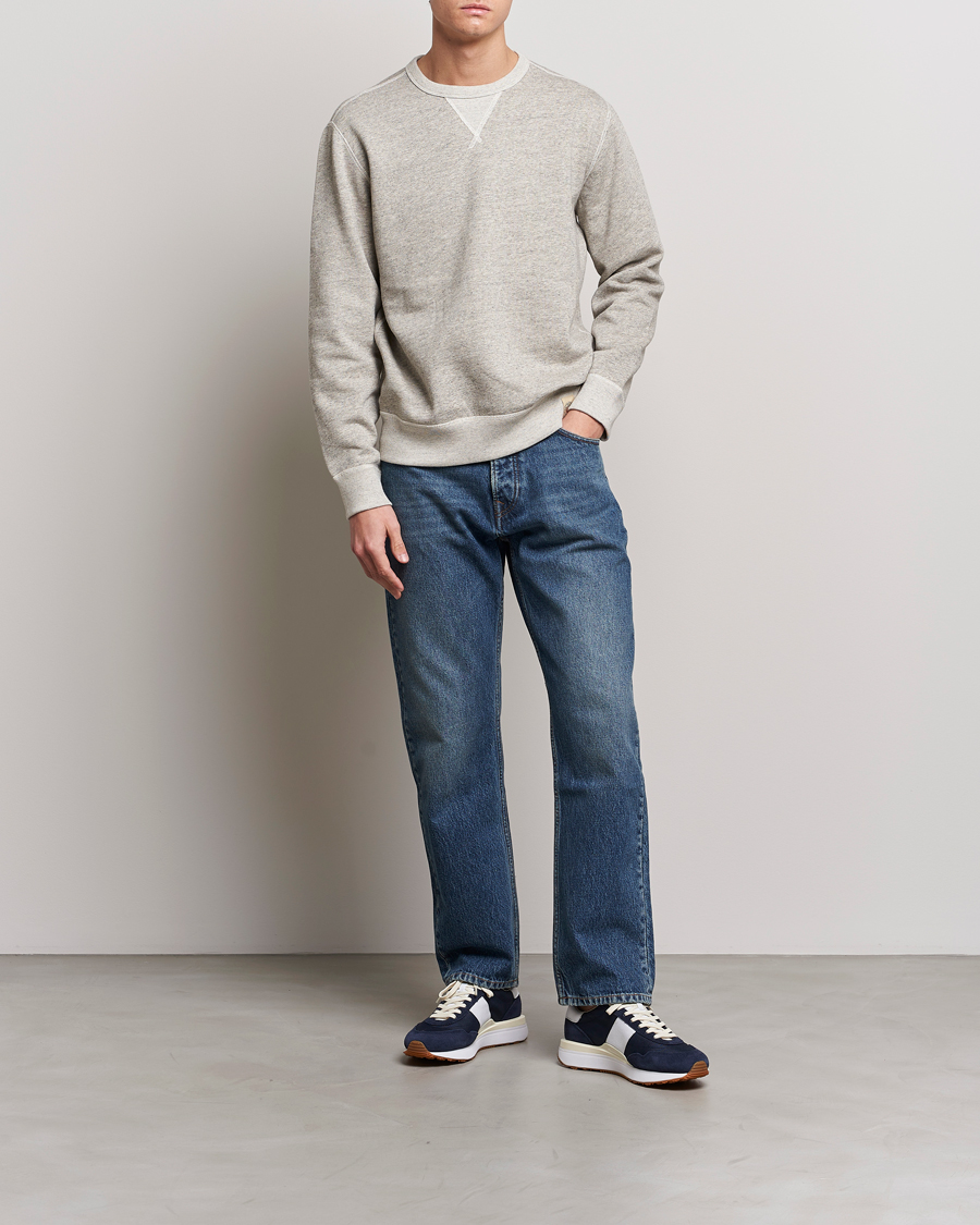 Men | Sweaters & Knitwear | Polo Ralph Lauren | Vintage Fleece Crew Neck Sweatshirt Loft Heather