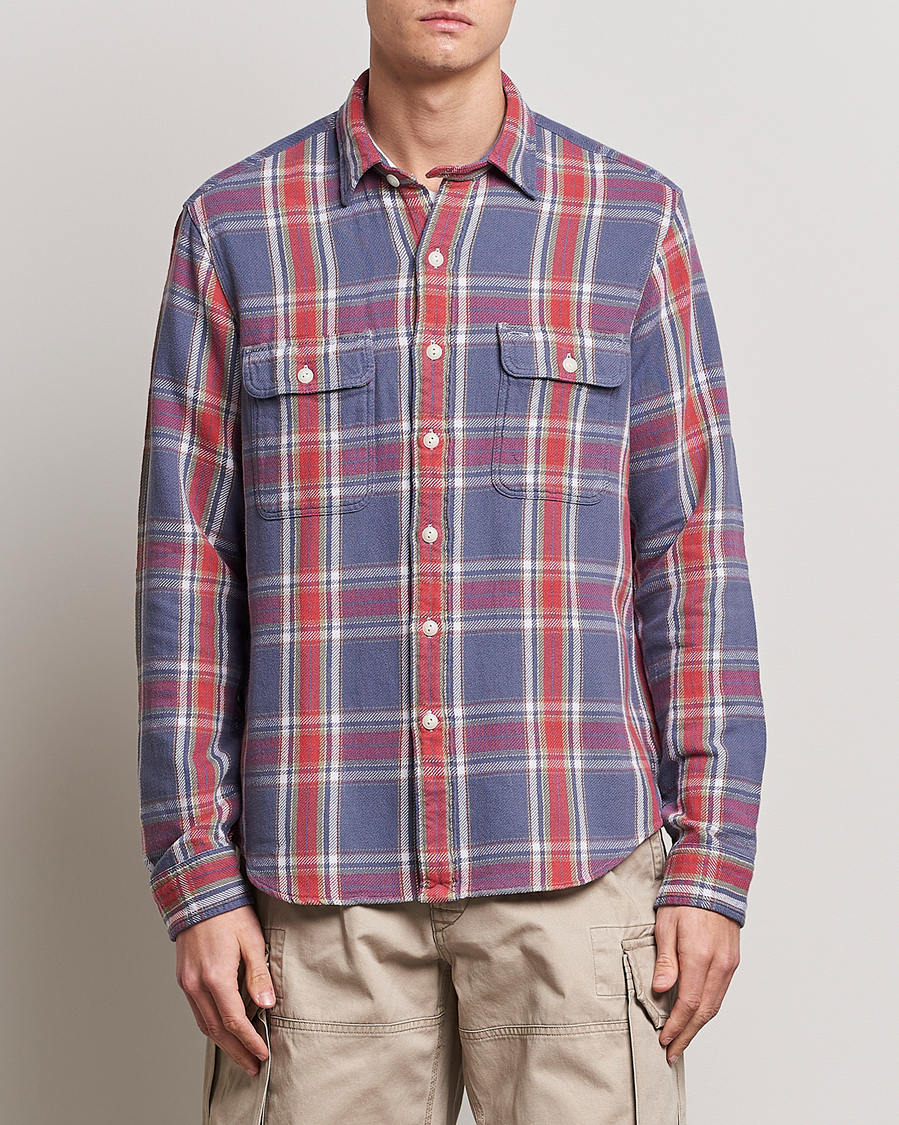 Men | Shirts | Polo Ralph Lauren | Classic Fit Checked Shirt Blue/Red