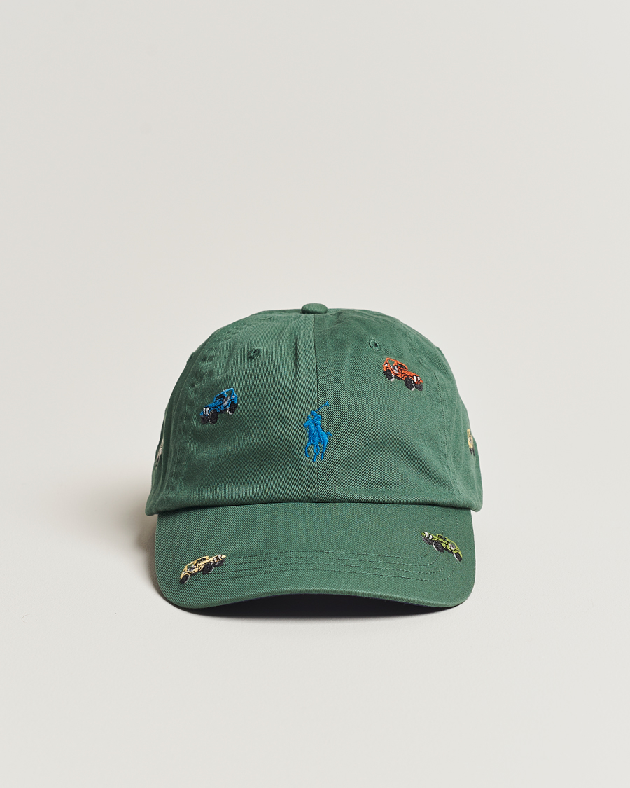Men |  | Polo Ralph Lauren | Twill Printed Jeeps Sports Cap Washed Forest