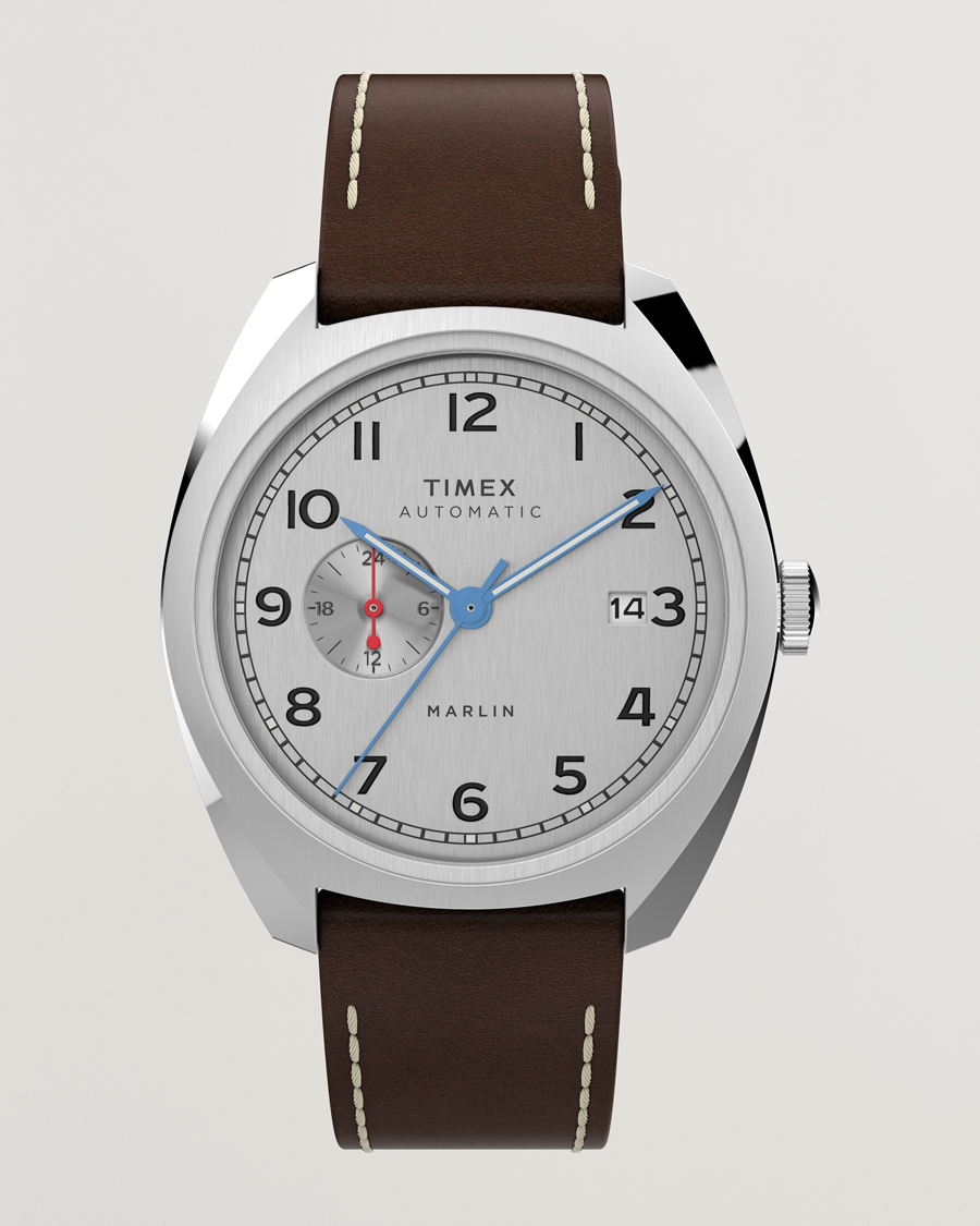 Men | Watches | Timex | Marlin Automatic 39mm Silver Dial
