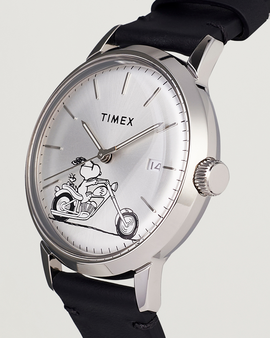 Men | Timex Marlin Automatic Snoopy Easy Rider 40mm Black | Timex | Marlin Automatic Snoopy Easy Rider 40mm Black