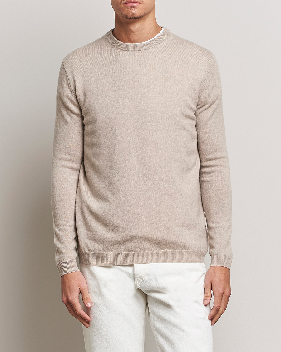 Men | Crew Neck Jumpers | People's Republic of Cashmere | Cashmere Roundneck Trench