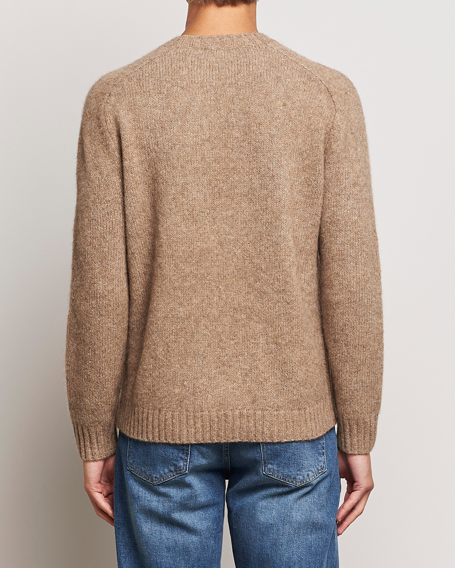 Men | Sweaters & Knitwear | Tiger of Sweden | Adryan Crew Neck Pullover Olive Grey