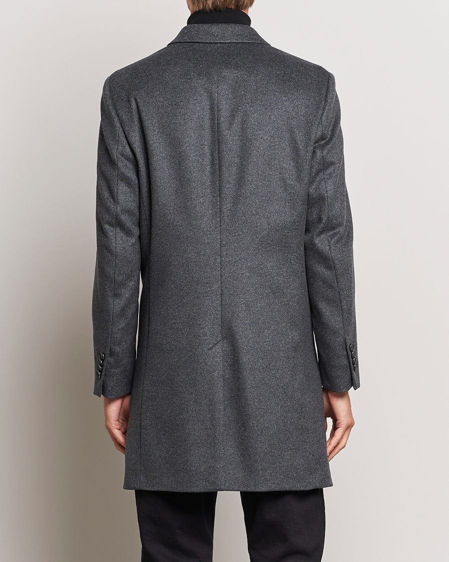 Men | Coats & Jackets | Tiger of Sweden | Cempsey Wool Coat Grey Melange
