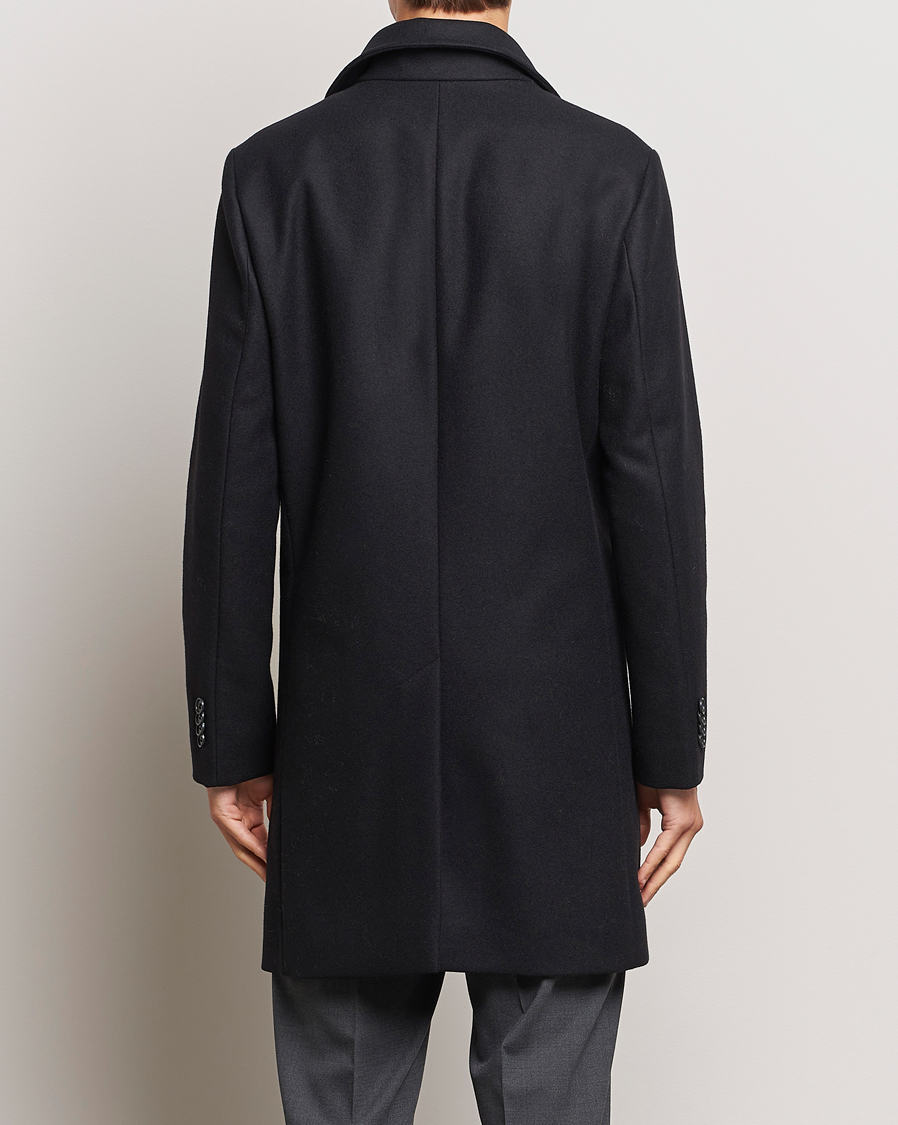 Men | Coats & Jackets | Tiger of Sweden | Aleric Wool Coat Black