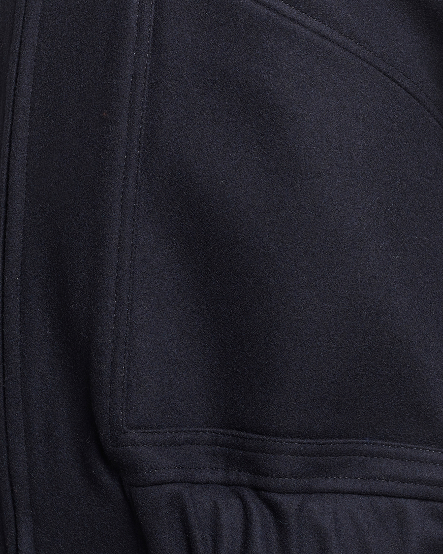 Men | Coats & Jackets | Tiger of Sweden | Eeven Wool Pilot Bomber Jacket Light Ink