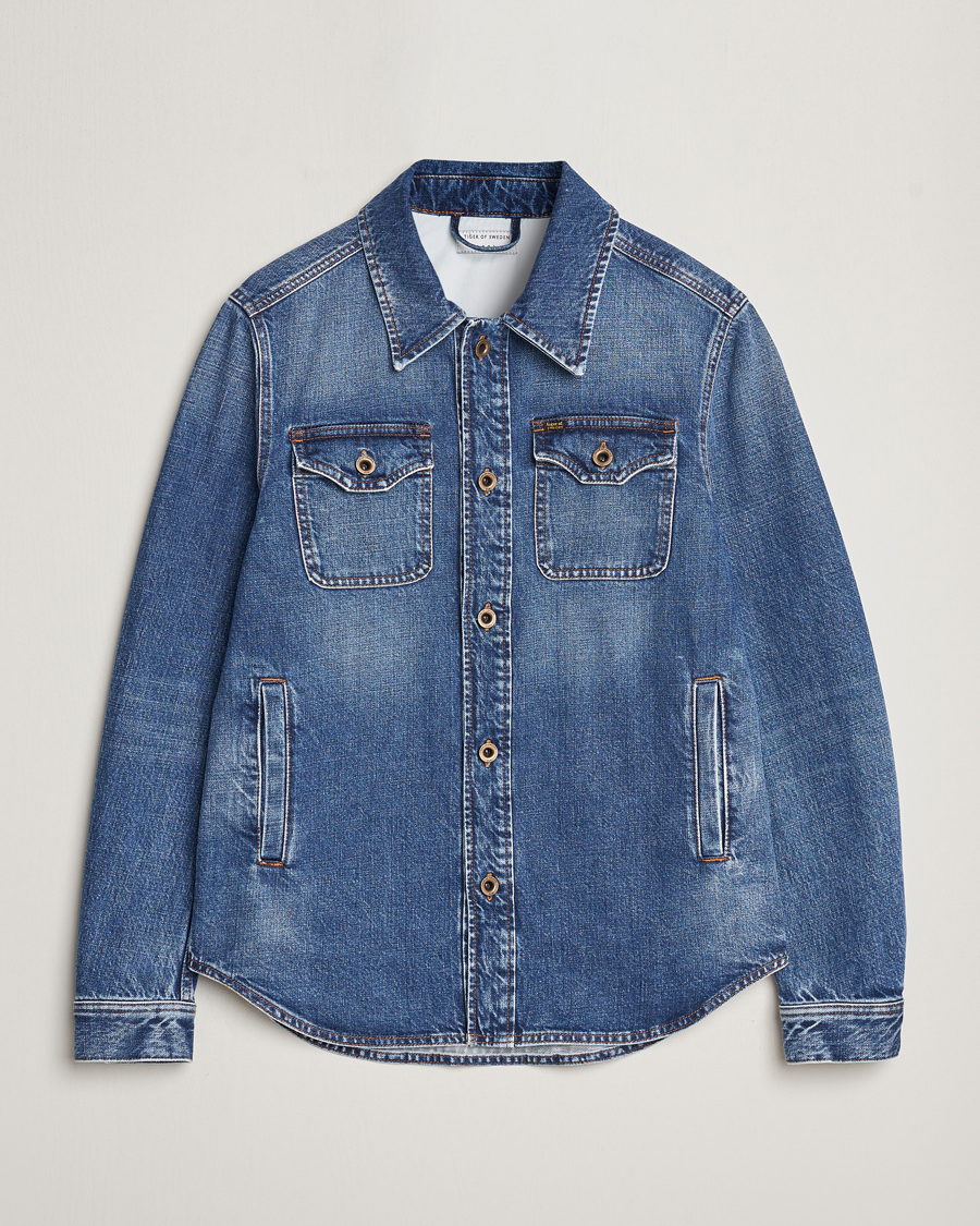 Men | Coats & Jackets | Tiger of Sweden | Get Jeans Jacket Light Blue
