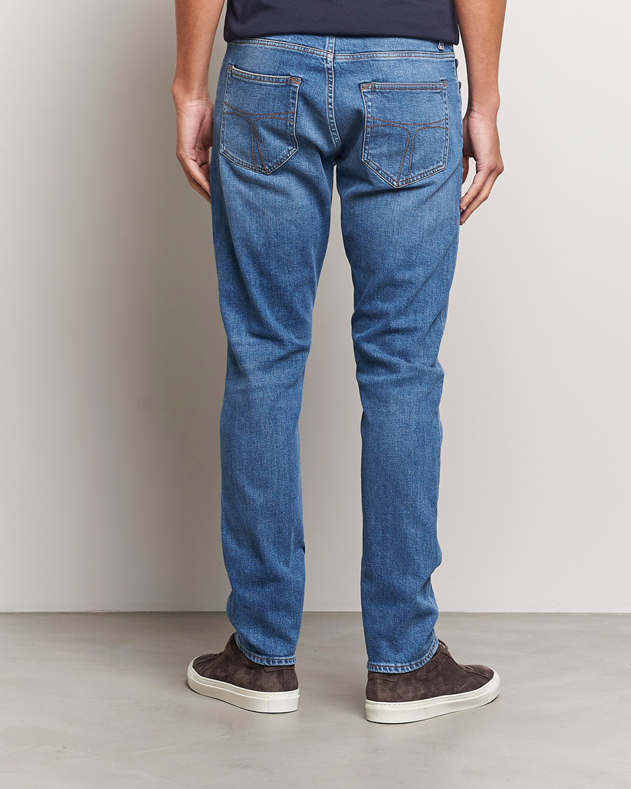 Men | Jeans | Tiger of Sweden | Pistolero Stretch Cotton Jeans Light Blue