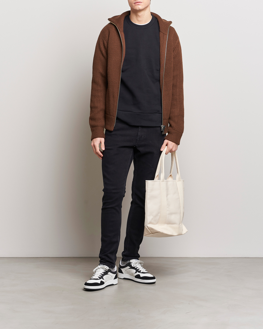 Men | Jeans | Tiger of Sweden | Evolve Stretch Cotton Jeans Black