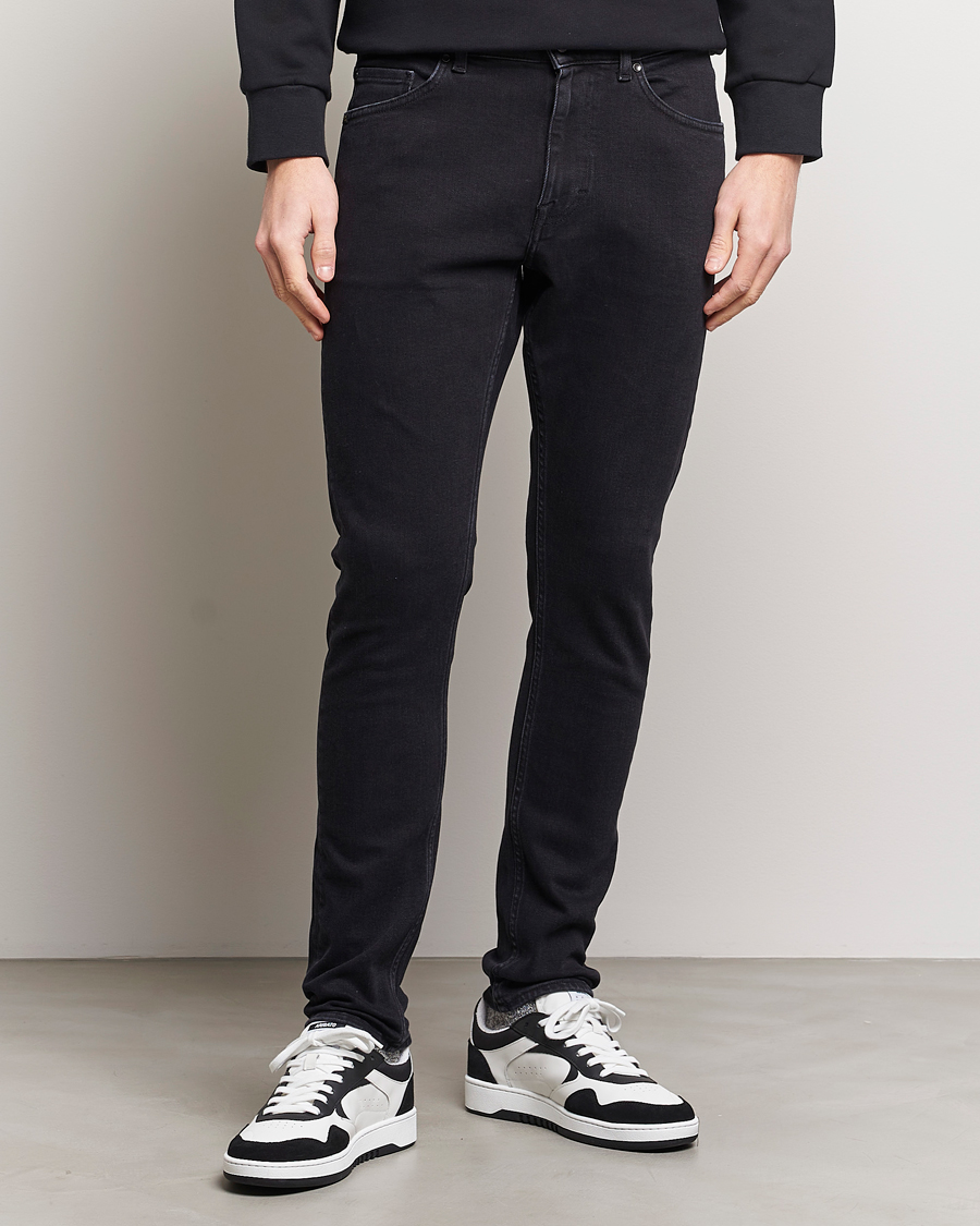 Men | Jeans | Tiger of Sweden | Evolve Stretch Cotton Jeans Black