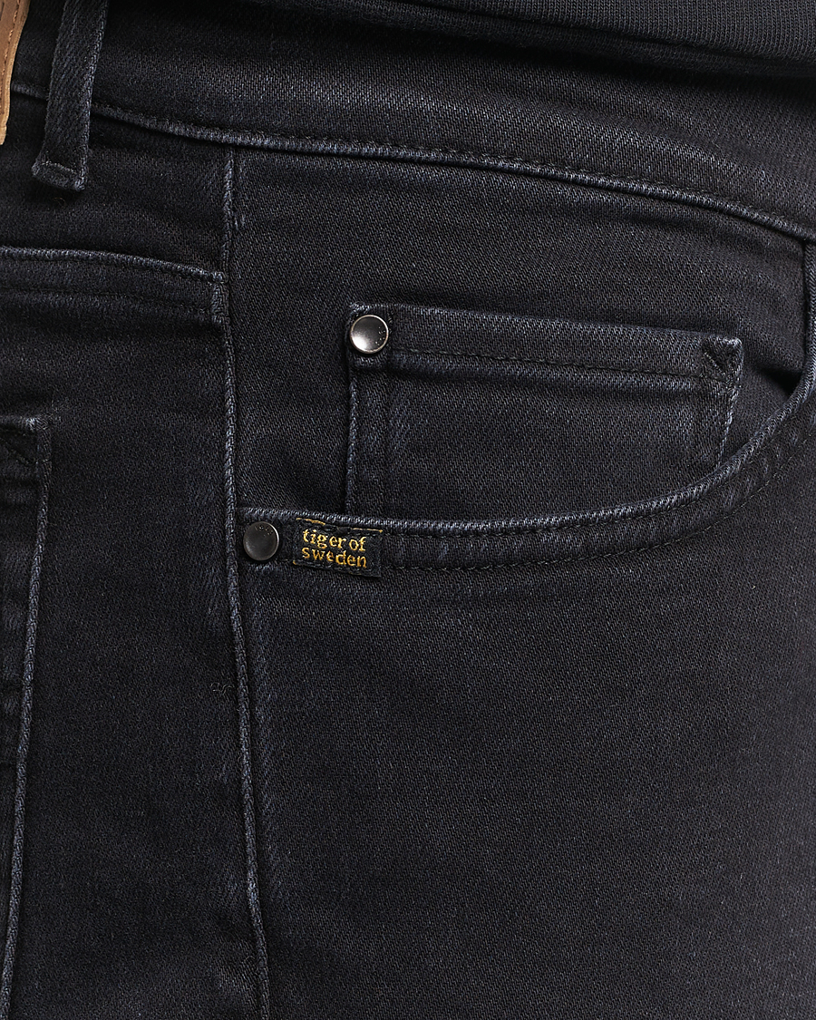 Men | Jeans | Tiger of Sweden | Evolve Stretch Cotton Jeans Black