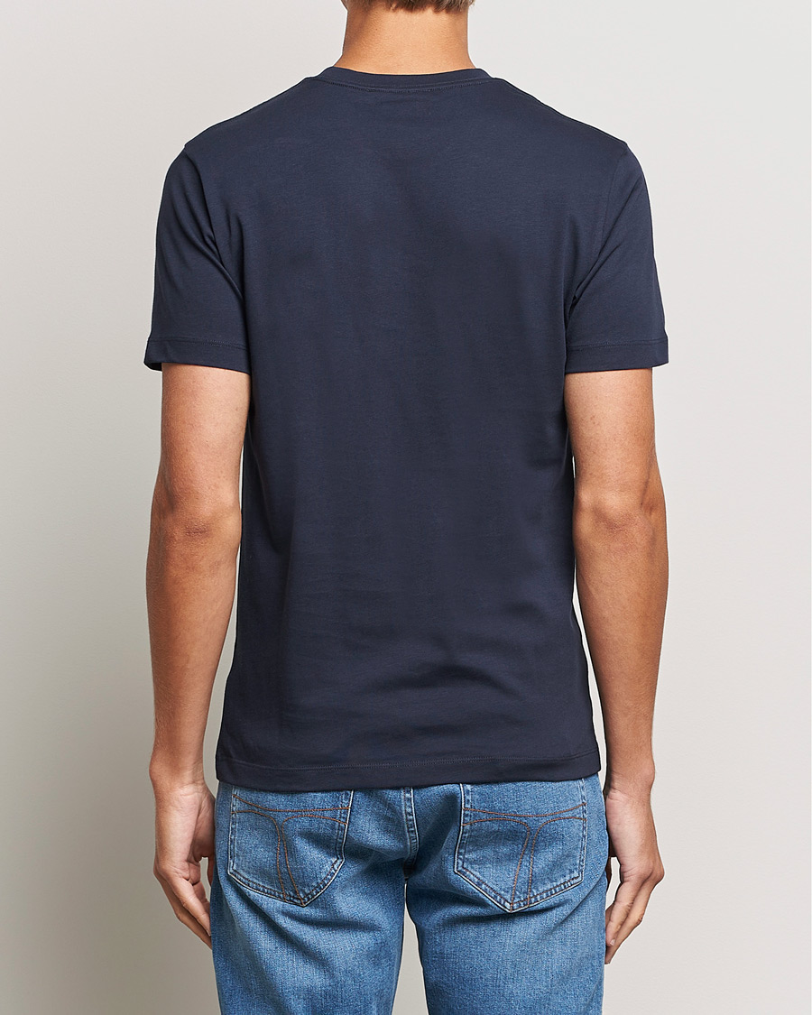 Men | T-Shirts | Tiger of Sweden | Dillan Crew Neck Logo T-Shirt Light Ink