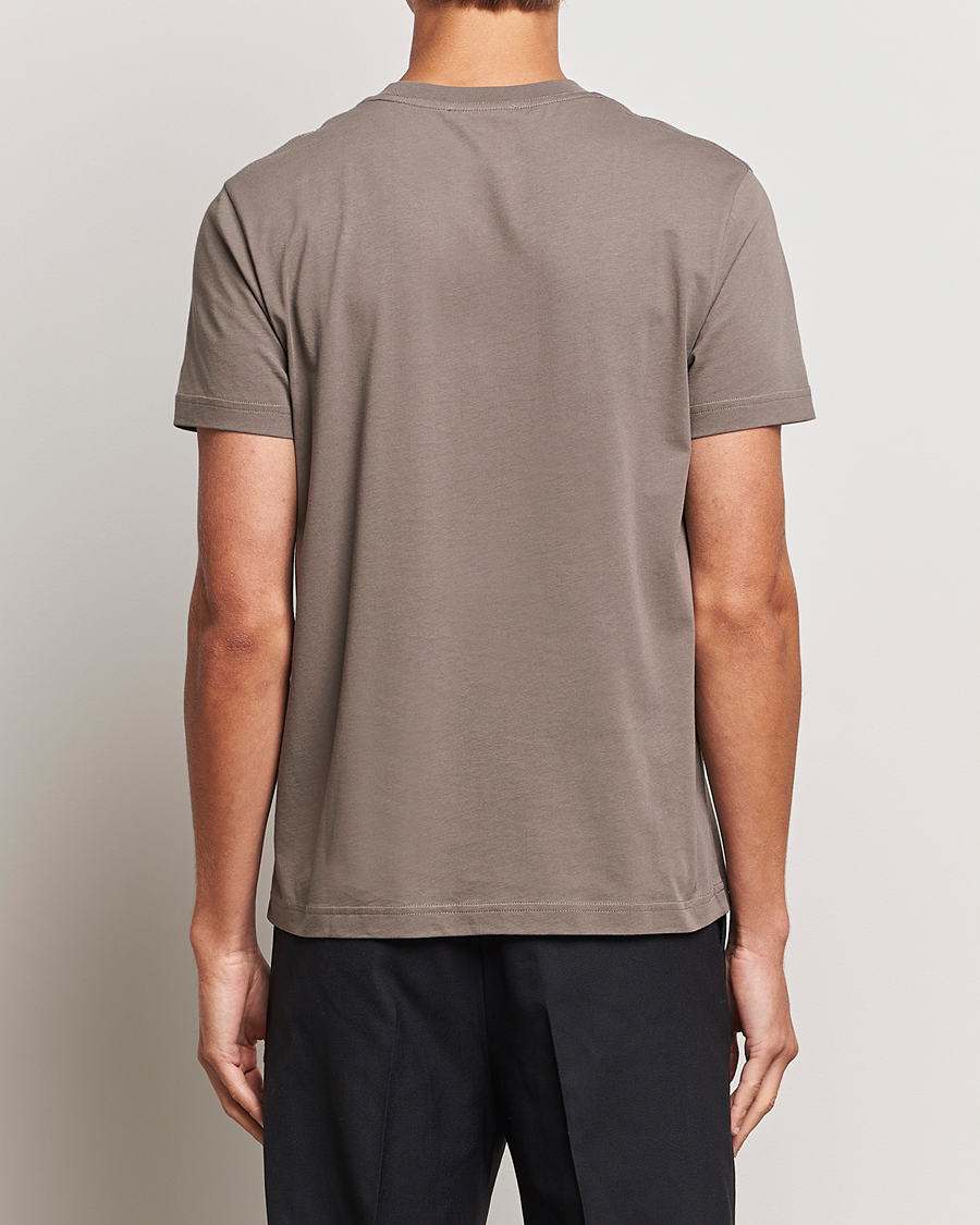 Men | T-Shirts | Tiger of Sweden | Dillan Crew Neck T-Shirt Dark Stone