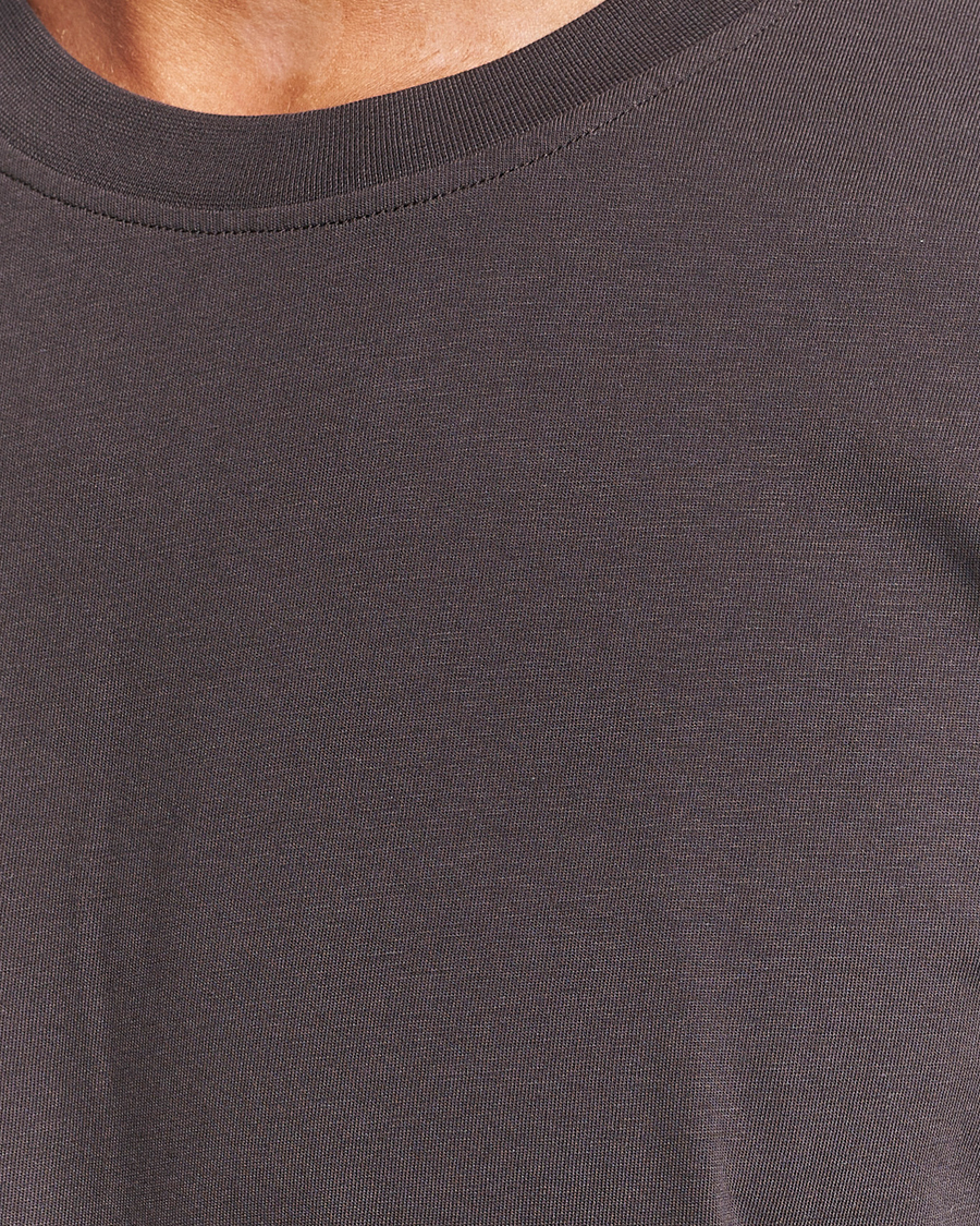 Men | T-Shirts | Tiger of Sweden | Dillan Crew Neck T-Shirt Coffee