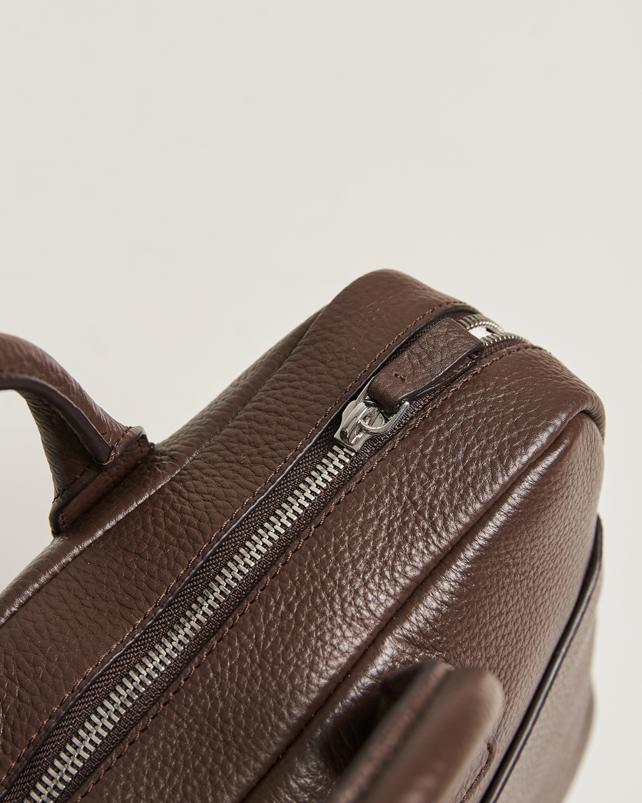 Men | Bags | Tiger of Sweden | Beckholmen Leather Briefcase Brown
