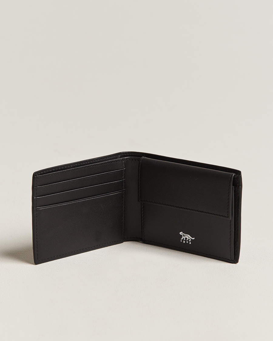 Men | Bi-fold & Zip Wallets | Tiger of Sweden | Wivalius Leather Wallet Black