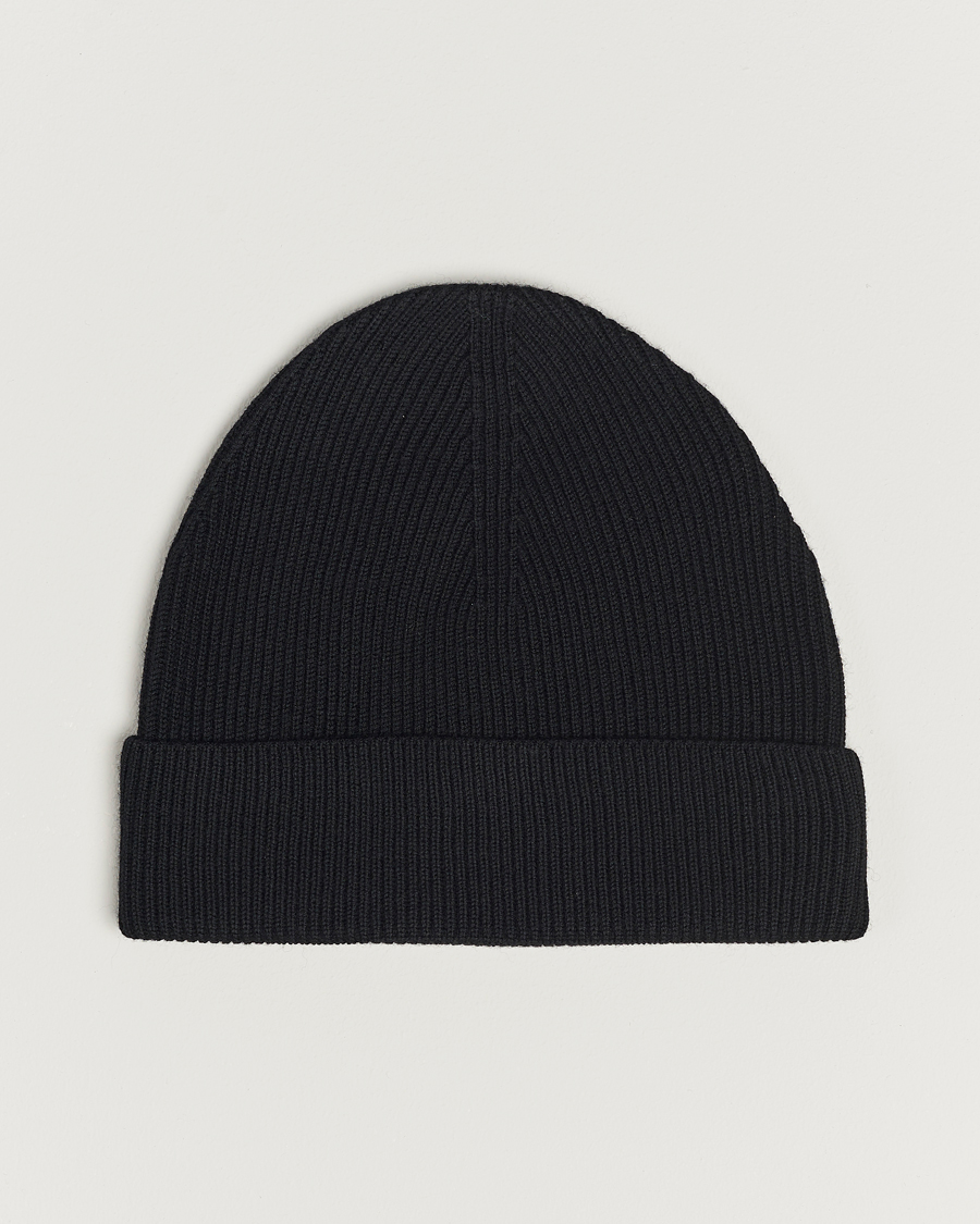 Men | Tiger of Sweden Hedqvist Wool Beanie Black | Tiger of Sweden | Hedqvist Wool Beanie Black