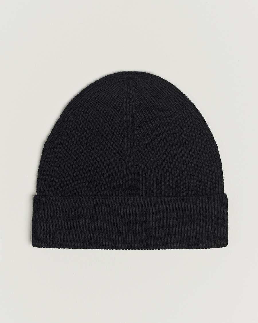 Men | Tiger of Sweden Hedqvist Wool Beanie Black | Tiger of Sweden | Hedqvist Wool Beanie Black