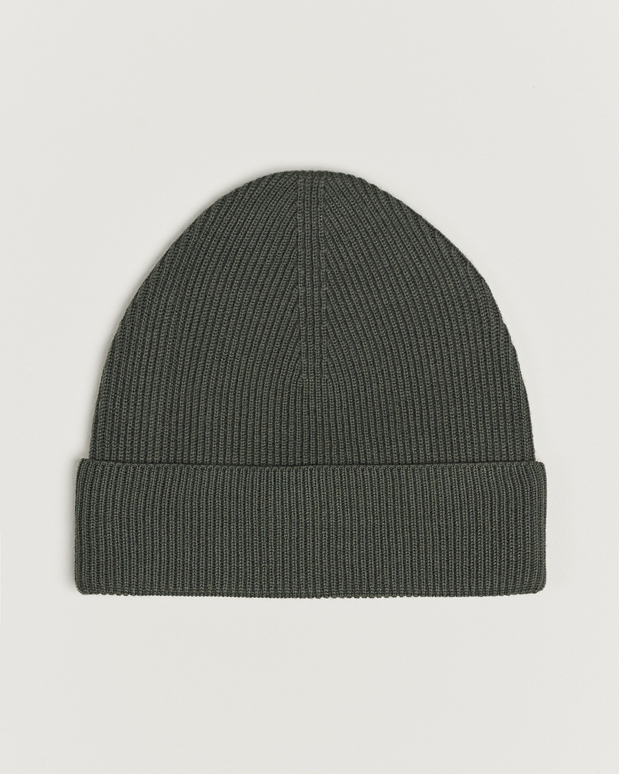 Men | Tiger of Sweden Hedqvist Wool Beanie Forest Green | Tiger of Sweden | Hedqvist Wool Beanie Forest Green