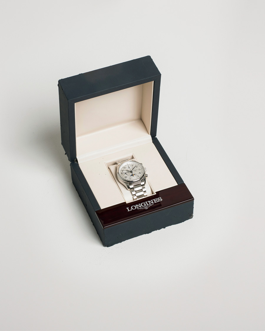 Men | Pre-Owned & Vintage Watches | Longines Pre-Owned | Master Collection L2.673.4.03.6 Steel White