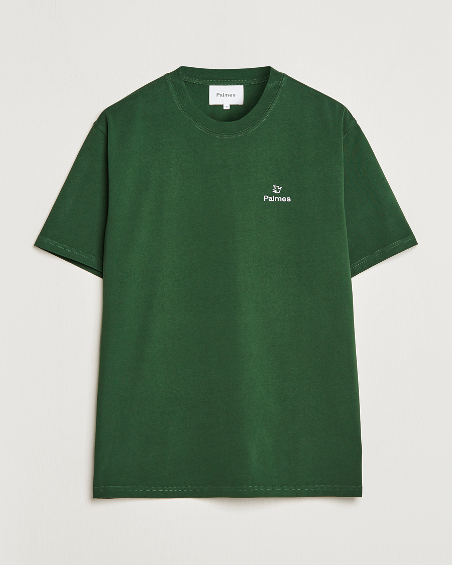 Men | T-Shirts | Palmes | Allan T-Shirt Dark Green