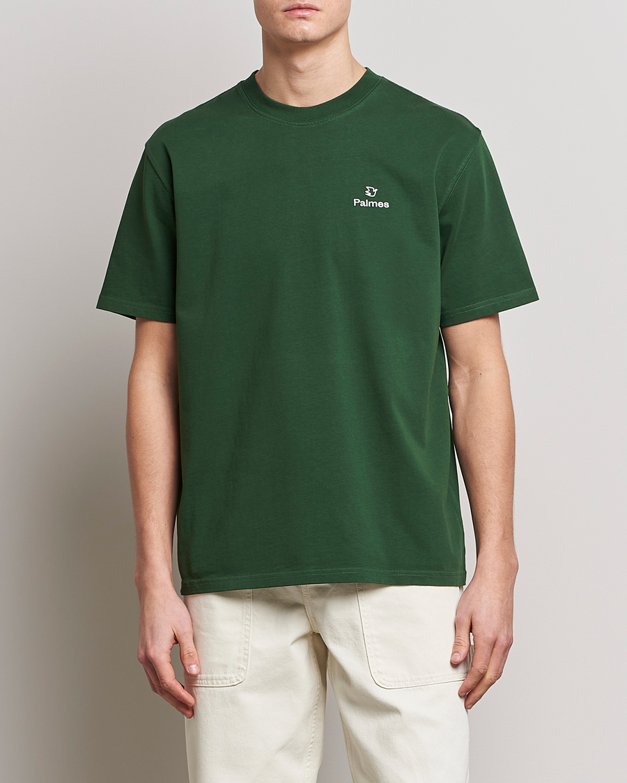 Men | T-Shirts | Palmes | Allan T-Shirt Dark Green
