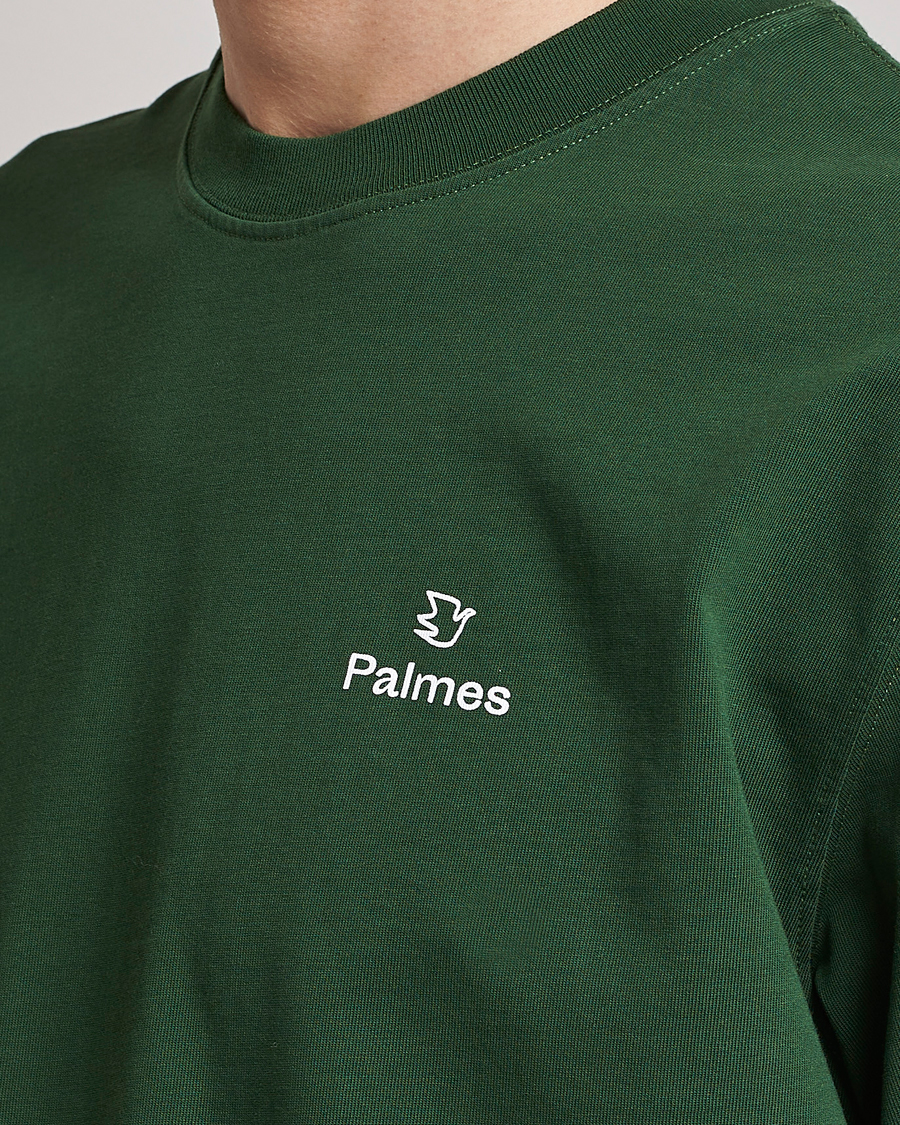 Men | T-Shirts | Palmes | Allan T-Shirt Dark Green